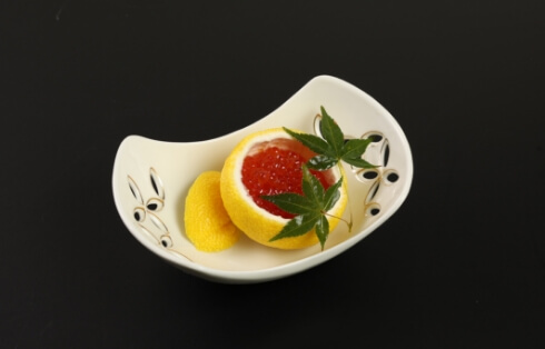 柚子釜いくら醤油漬け